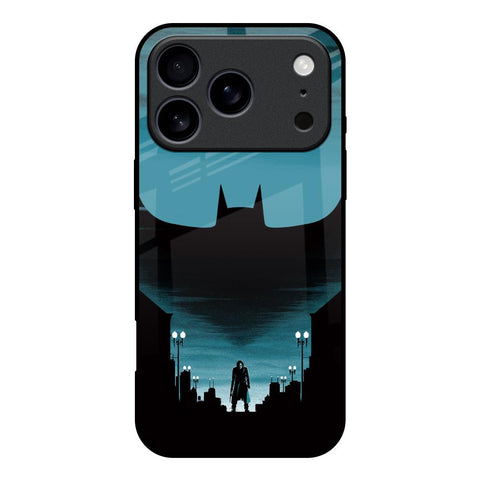 Cyan Bat iPhone 17 Pro Glass Back Cover Online