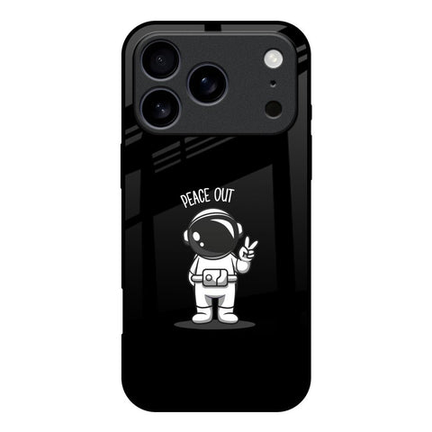 Peace Out Astro iPhone 17 Pro Glass Back Cover Online