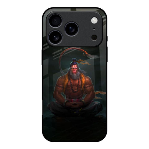 Lord Hanuman Animated iPhone 17 Pro Glass Back Cover Online