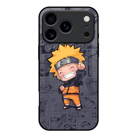 Orange Chubby iPhone 17 Pro Glass Back Cover Online