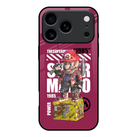 Gangster Hero iPhone 17 Pro Glass Back Cover Online