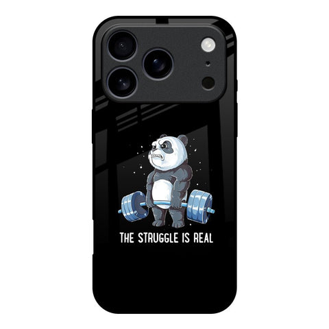 Real Struggle iPhone 17 Pro Glass Back Cover Online