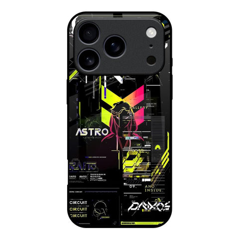 Astro Glitch iPhone 17 Pro Glass Back Cover Online