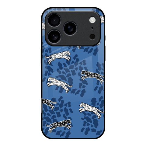 Blue Cheetah iPhone 17 Pro Glass Back Cover Online