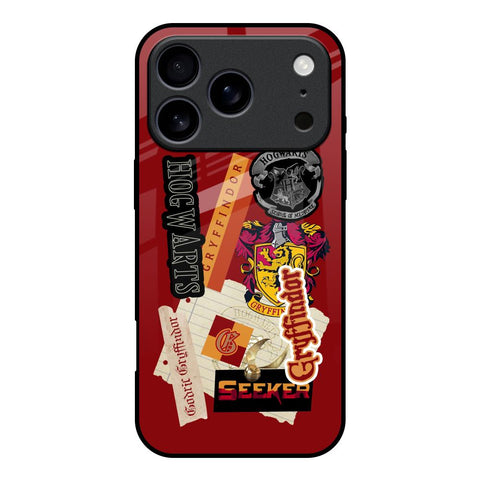 Gryffindor iPhone 17 Pro Glass Back Cover Online