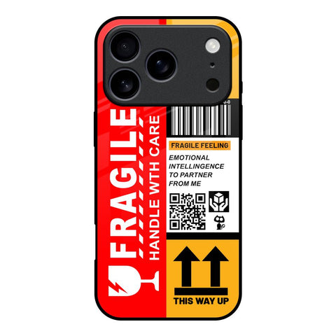 Handle With Care iPhone 17 Pro Glass Back Cover Online