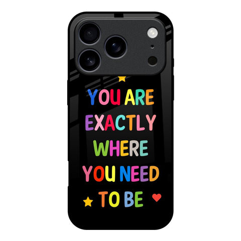 Magical Words iPhone 17 Pro Glass Back Cover Online