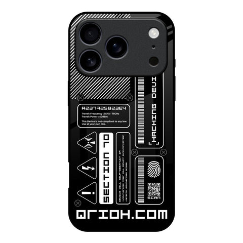 Futuristic Art iPhone 17 Pro Glass Back Cover Online