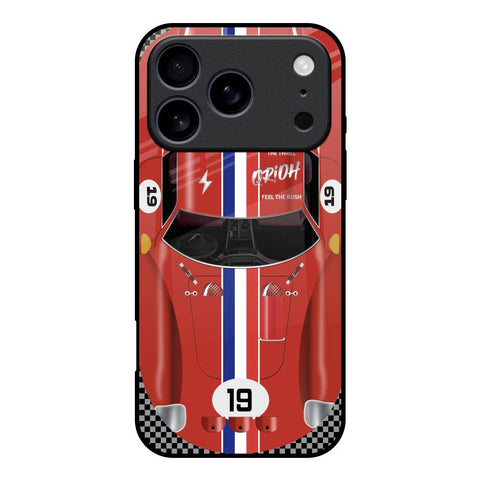Racing Vintage iPhone 17 Pro Glass Back Cover Online