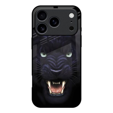 Angry Black Tiger iPhone 17 Pro Glass Back Cover Online