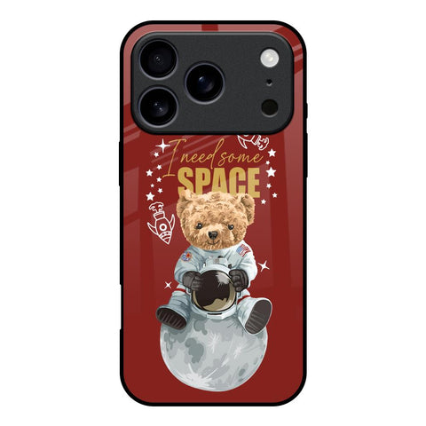 Astronaut Bear iPhone 17 Pro Glass Back Cover Online