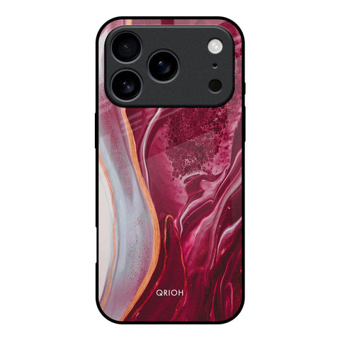 Crimson Ruby iPhone 17 Pro Glass Back Cover Online
