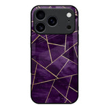 Geometric Purple iPhone 17 Pro Glass Back Cover Online