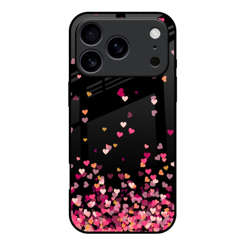 Heart Rain Fall iPhone 17 Pro Glass Back Cover Online