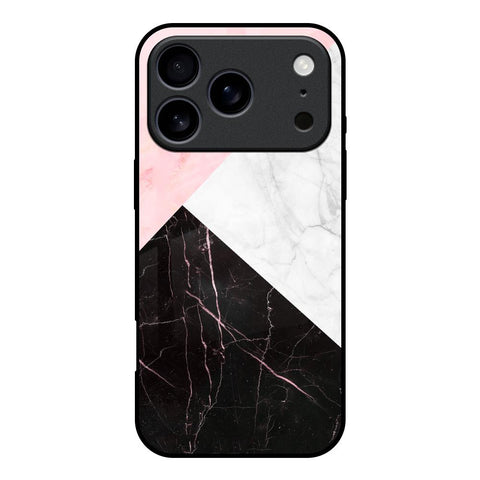 Marble Collage Art iPhone 17 Pro Glass Back Cover Online