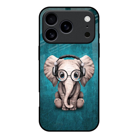 Adorable Baby Elephant iPhone 17 Pro Glass Back Cover Online