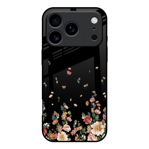 Floating Floral Print iPhone 17 Pro Glass Back Cover Online