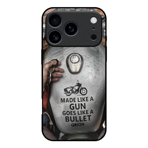 Royal Bike iPhone 17 Pro Glass Back Cover Online