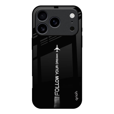 Follow Your Dreams iPhone 17 Pro Glass Back Cover Online