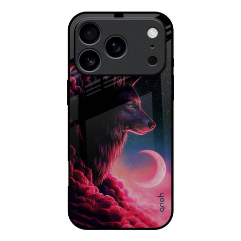 Moon Wolf iPhone 17 Pro Glass Back Cover Online