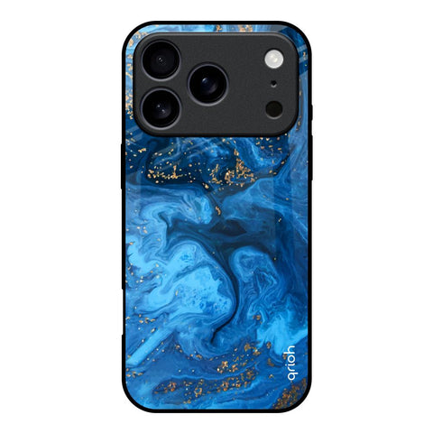 Gold Sprinkle iPhone 17 Pro Glass Back Cover Online