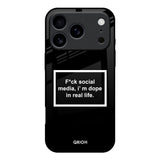Dope In Life iPhone 17 Pro Glass Back Cover Online