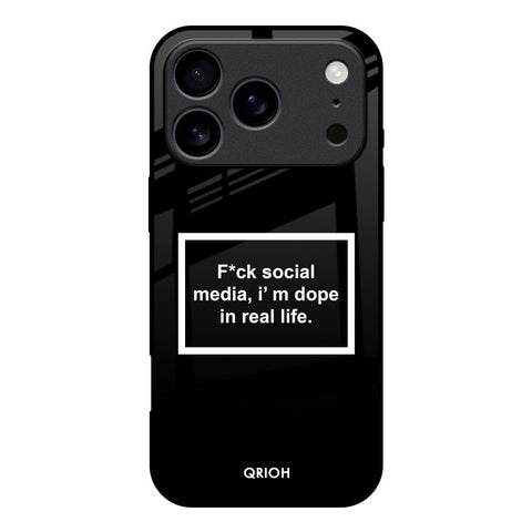 Dope In Life iPhone 17 Pro Glass Back Cover Online