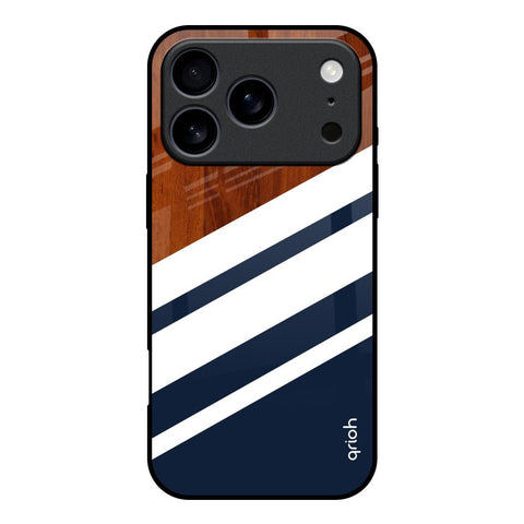 Bold Stripes iPhone 17 Pro Glass Back Cover Online