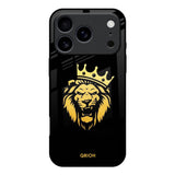 Lion The King iPhone 17 Pro Glass Back Cover Online