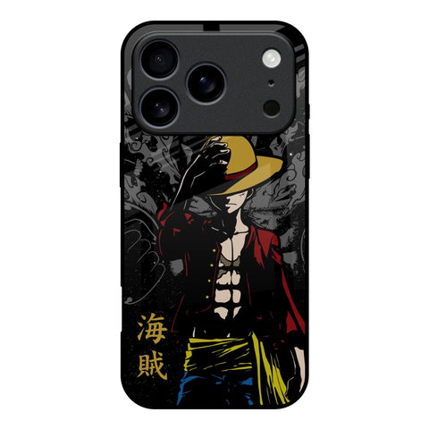 Dark Luffy iPhone 17 Pro Glass Back Cover Online