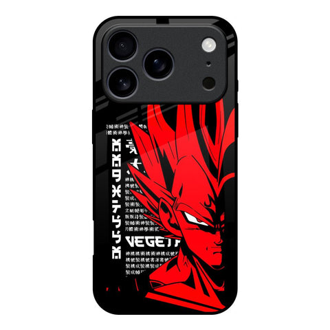 Red Vegeta iPhone 17 Pro Glass Back Cover Online