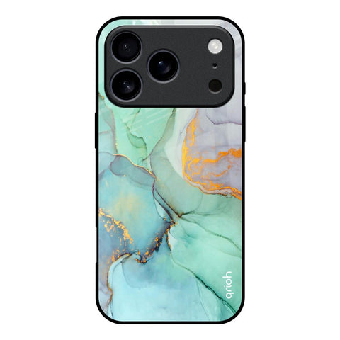 Green Marble iPhone 17 Pro Glass Back Cover Online