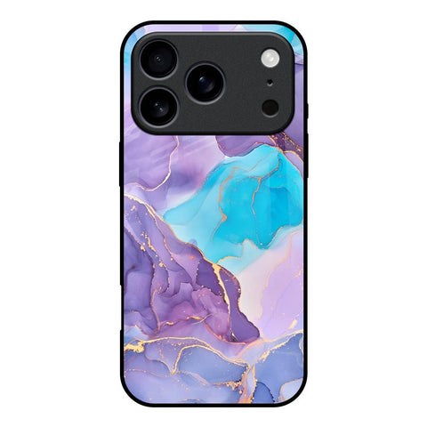 Alcohol ink Marble iPhone 17 Pro Glass Back Cover Online