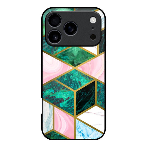 Seamless Green Marble iPhone 17 Pro Glass Back Cover Online