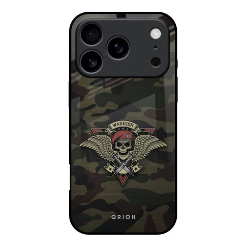 Army Warrior iPhone 17 Pro Glass Back Cover Online