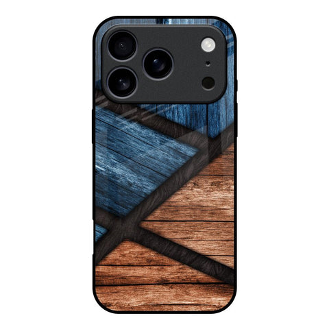 Wooden Tiles iPhone 17 Pro Glass Back Cover Online