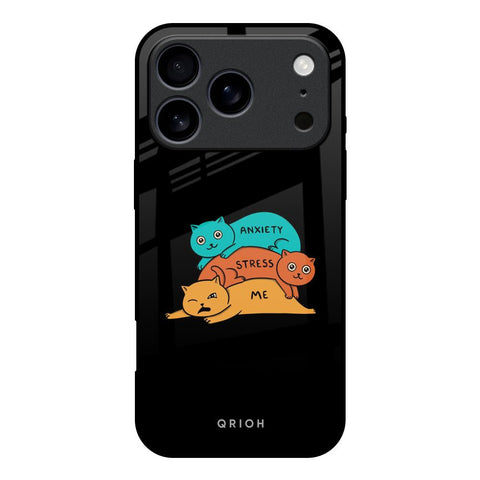 Anxiety Stress iPhone 17 Pro Glass Back Cover Online