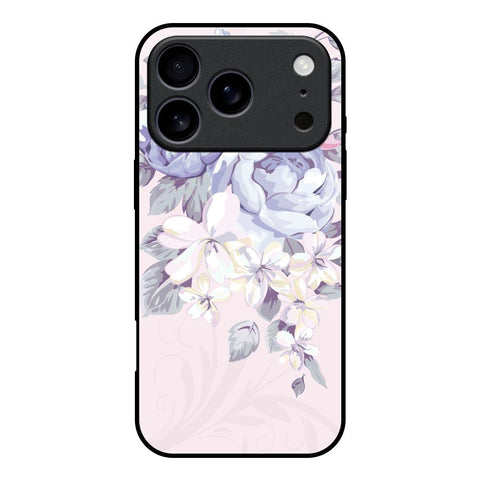 Elegant Floral iPhone 17 Pro Glass Back Cover Online