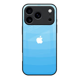 Wavy Blue Pattern iPhone 17 Pro Glass Back Cover Online