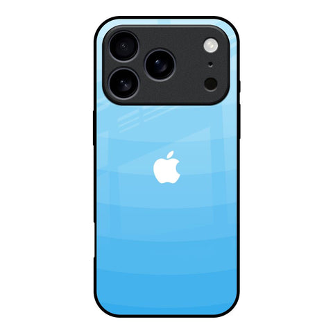 Wavy Blue Pattern iPhone 17 Pro Glass Back Cover Online