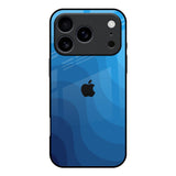 Blue Wave Abstract iPhone 17 Pro Glass Back Cover Online