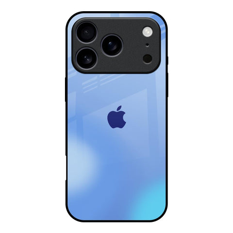 Vibrant Blue Texture iPhone 17 Pro Glass Back Cover Online