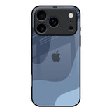 Navy Blue Ombre iPhone 17 Pro Glass Back Cover Online