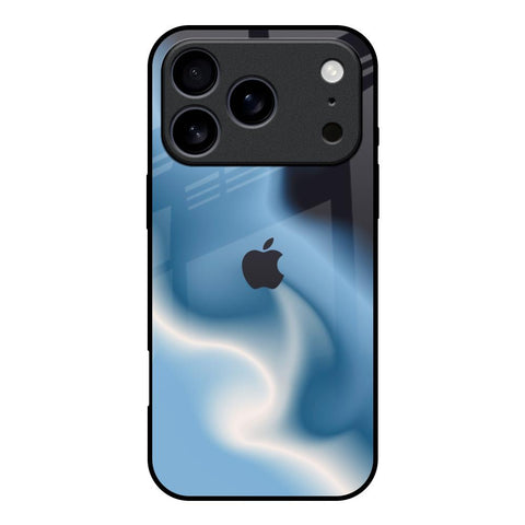 Blue Waves iPhone 17 Pro Glass Back Cover Online