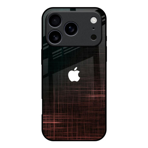 Wooden Mat iPhone 17 Pro Glass Back Cover Online