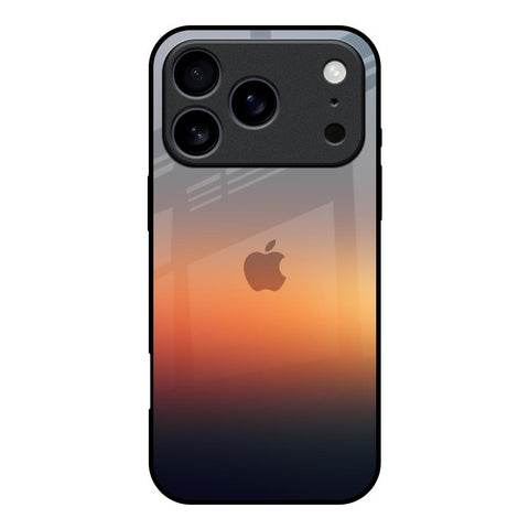 Aesthetic Orange iPhone 17 Pro Glass Back Cover Online