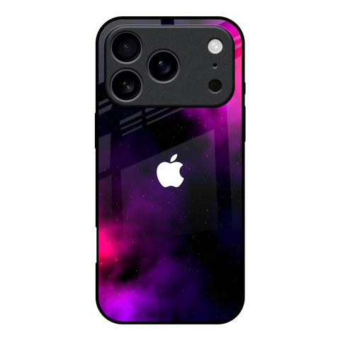 Pink Galaxy iPhone 17 Pro Glass Back Cover Online