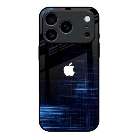Blue Scratch iPhone 17 Pro Glass Back Cover Online