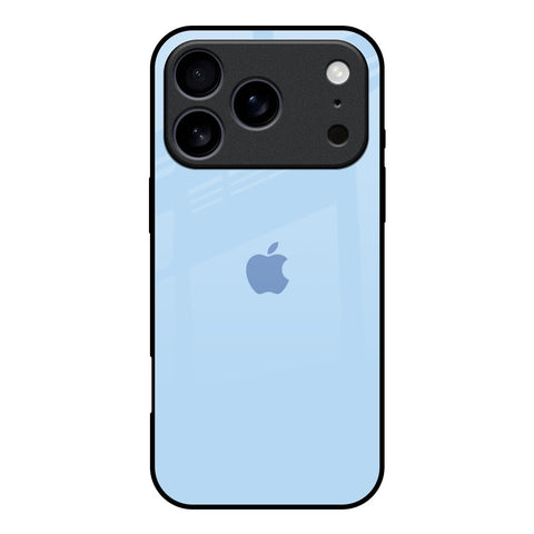 Pastel Sky Blue iPhone 17 Pro Glass Back Cover Online