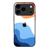 Wavy Color Pattern iPhone 17 Pro Glass Back Cover Online